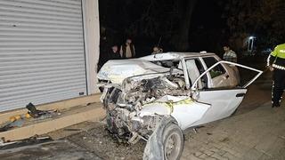 Arkadaşının öldüğü kazada ağır yaralanan ehliyetsiz sürücü kurtarılamadı