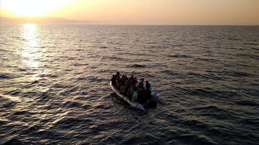 Fethiye açıklarında 29 düzensiz göçmen kurtarıldı