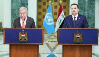 Guterres: "Bugün Irak, güven ve istikrar içinde bir ülke"