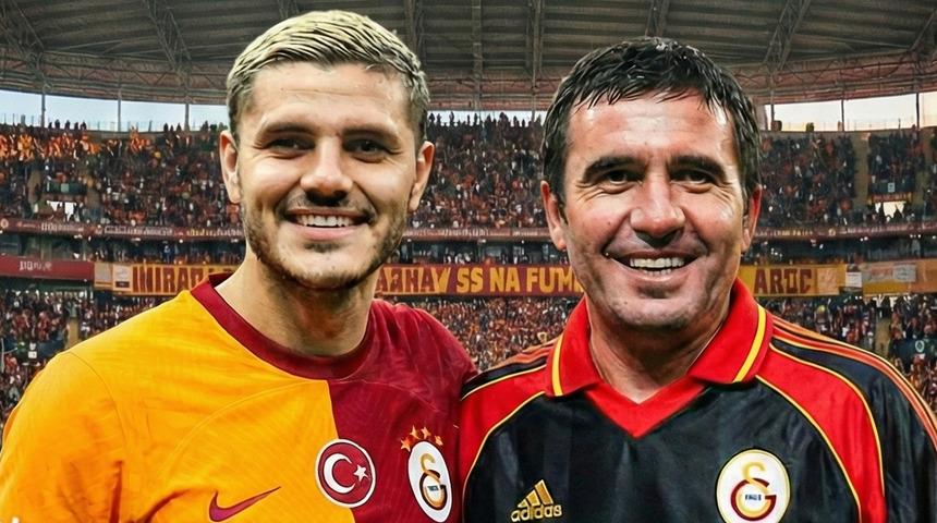 Galatasaray'da tarihi gece! Icardi, zirvedeki Hagi'yi yakaladı