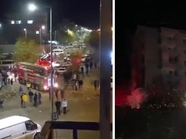 Siverek'te çıkan yangında 9 kişi dumandan etkilendi