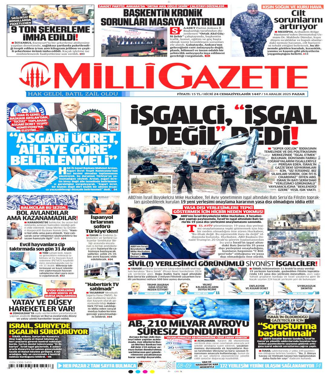 Milli Gazete gazetesi