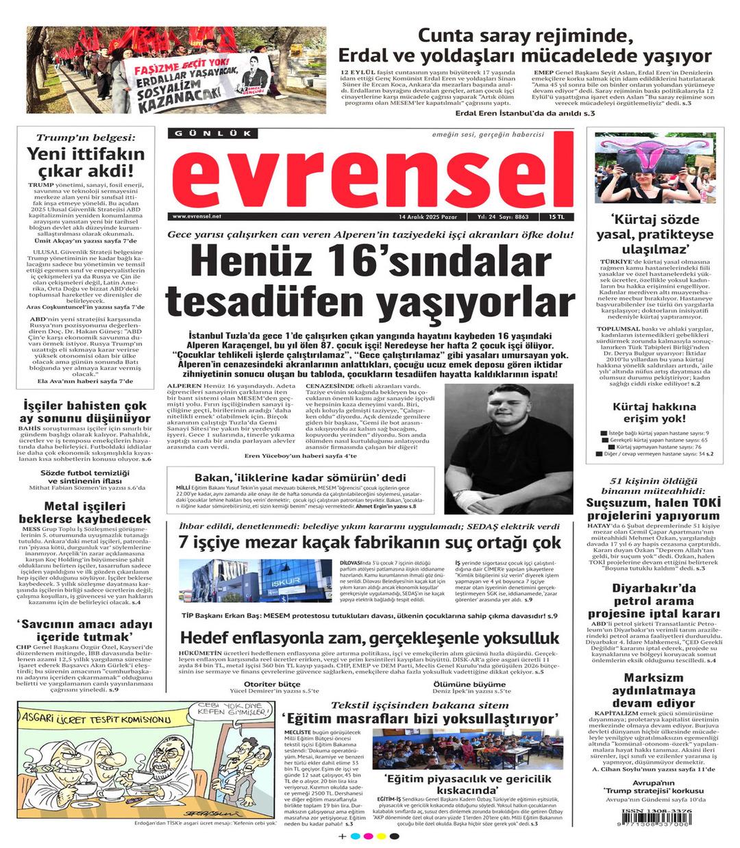 Evrensel gazetesi