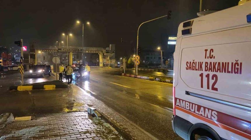 Bartın&rsquo;da bir dakikada 3 ayrı kaza