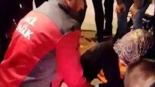 Otomobille çarpışan motosikletin sürücüsü yaralandı