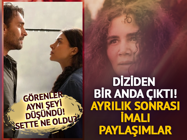 Taşacak Bu Deniz'in Ballı'sı diziden bir anda çıktı!