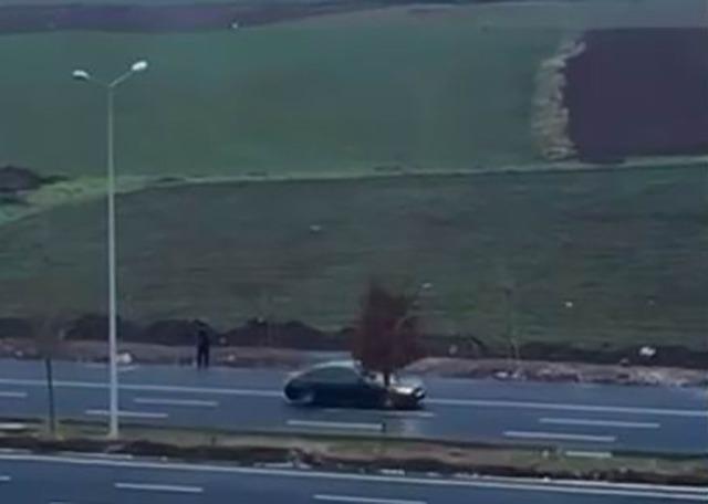 Drift atan sürücüye 46 bin lira ceza kesildi, ehliyetine 2 ay el konuldu 1