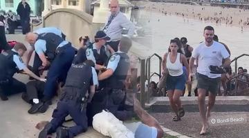 Son dakika | Dünyaca ünlü Bondi Plajı'na terör saldırısı: En az 12 can kaybı, saldırgan da öldü! Avustralya'daki panik kamerada