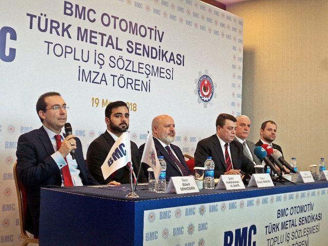 BMC - Türk Metal Sendikası toplu iş sözleşmesi imza töreni yapıldı