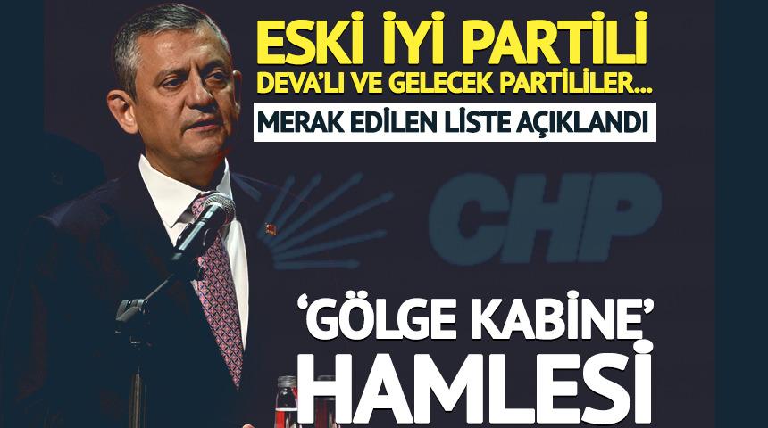 'Gölge kabine' hamlesi: Merak edilen listede dikkat çeken isimler