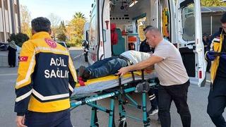 Yolcu minibüsü ile otomobil çarpıştı: 5 yaralı