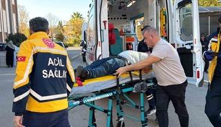 Yolcu minibüsü ile otomobil çarpıştı: 5 yaralı