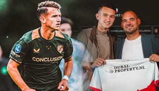 Wesley Sneijder'in oğlu Jessey Sneijder ilk maçına çıktı!