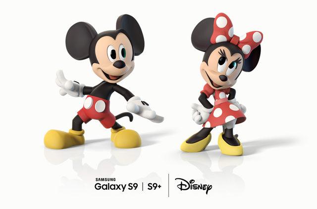 Sevilen Disney karakterleri Samsung Galaxy S9 ve S9+’larda hayat buluyor