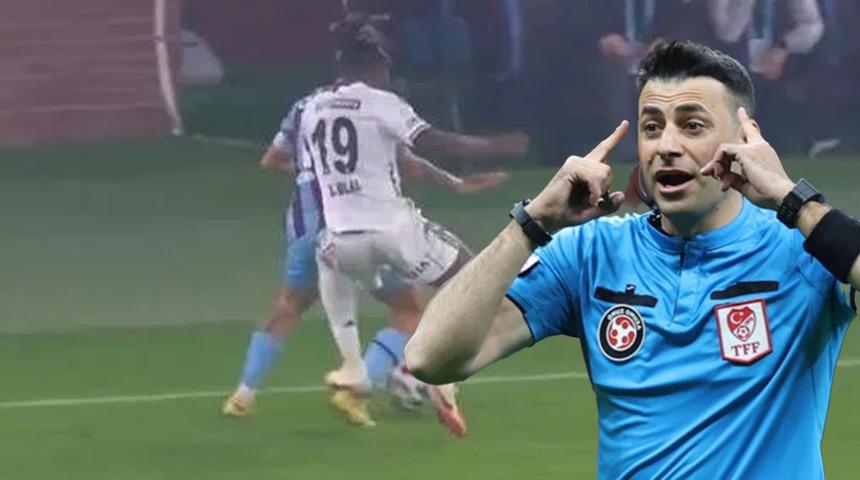 Trabzon'da derbide erken şok! VAR uyardı, kırmızı kart &ccedil;ıktı! Sosyal medya yıkılıyor