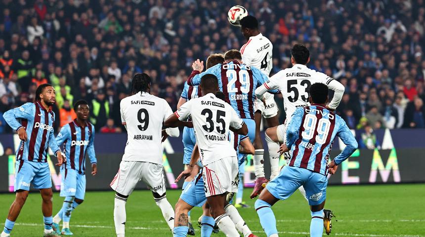 (&Ouml;zet) Trabzonspor - Beşiktaş Ma&ccedil;ı &Ouml;zeti ve T&uuml;m &Ouml;nemli Anları