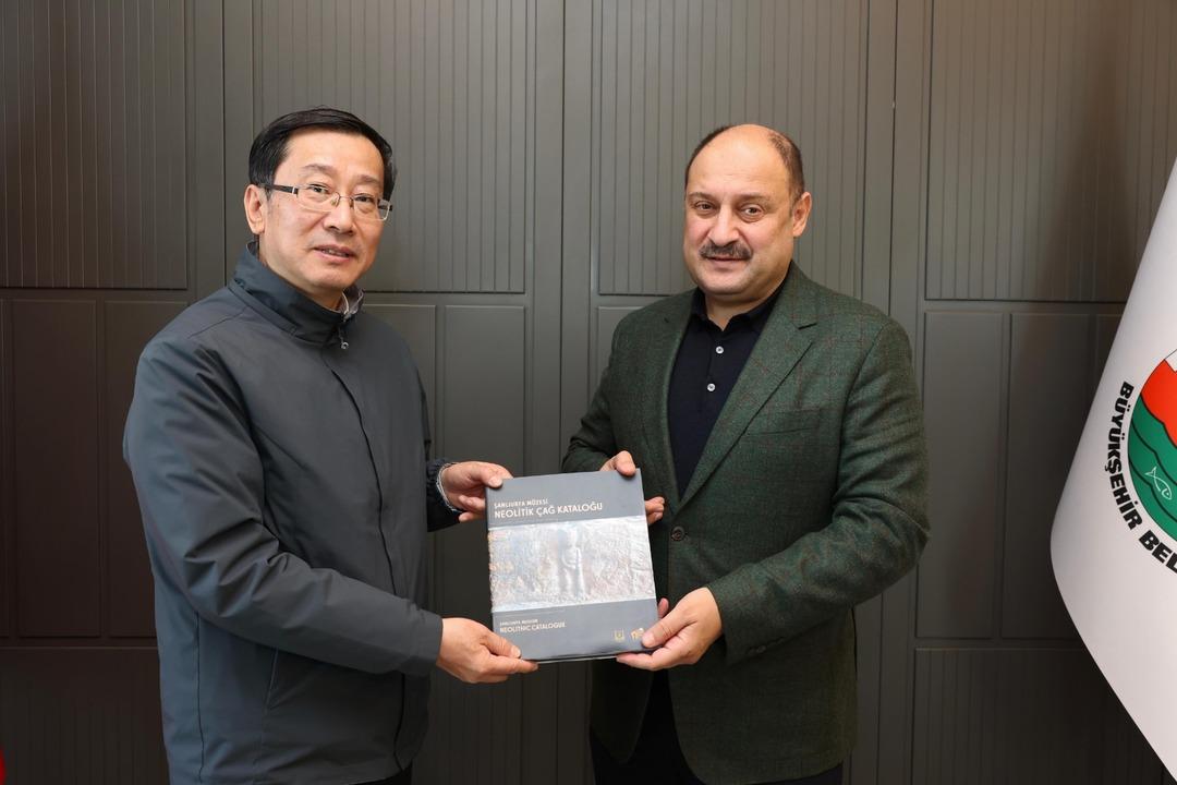 Çinli kültür ve turizm heyetinden Şanlıurfa ya tarihi ziyaret 2