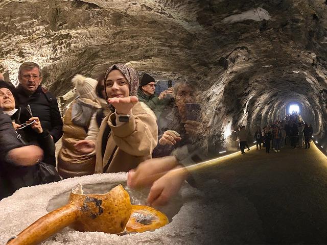 Yerin 150 metre altındaki şifa kaynağı!