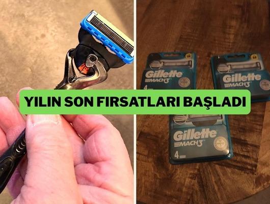 Favori Gillette &uuml;r&uuml;nlerinde Yılın Son Fırsatları indirimi!