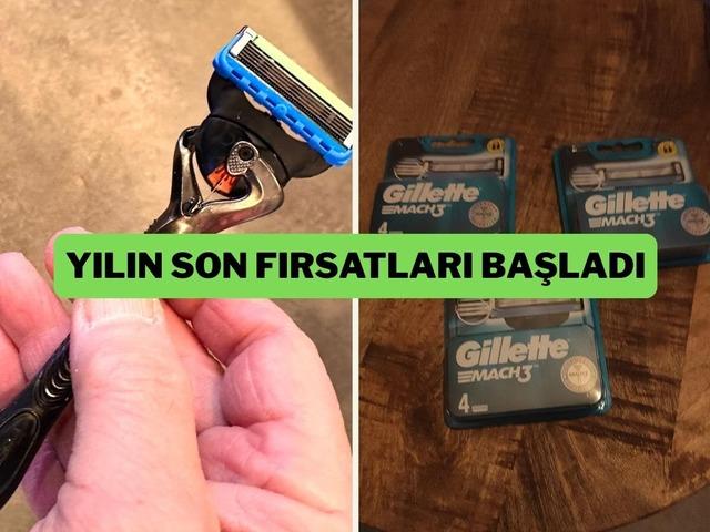 Favori Gillette &uuml;r&uuml;nlerinde Yılın Son Fırsatları indirimi!