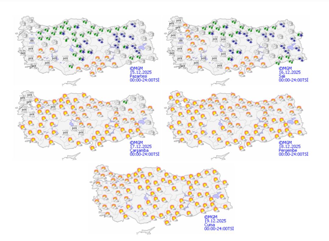 Dikkat! Meteoroloji açıkladı: 23 ilde lapa lapa kar yağacak! 3