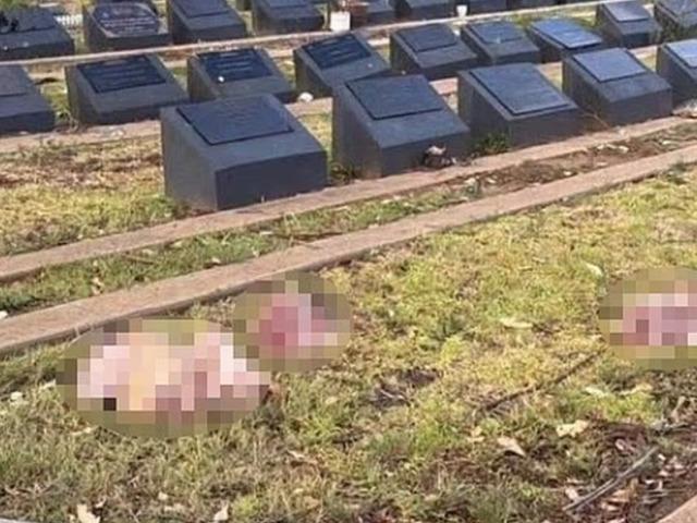 M&uuml;sl&uuml;man mezarlarına &ccedil;irkin saldırı!