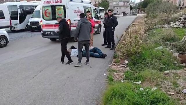 Husumetlileriyle karşılaşan genç bıçaklanarak yaralandı 1