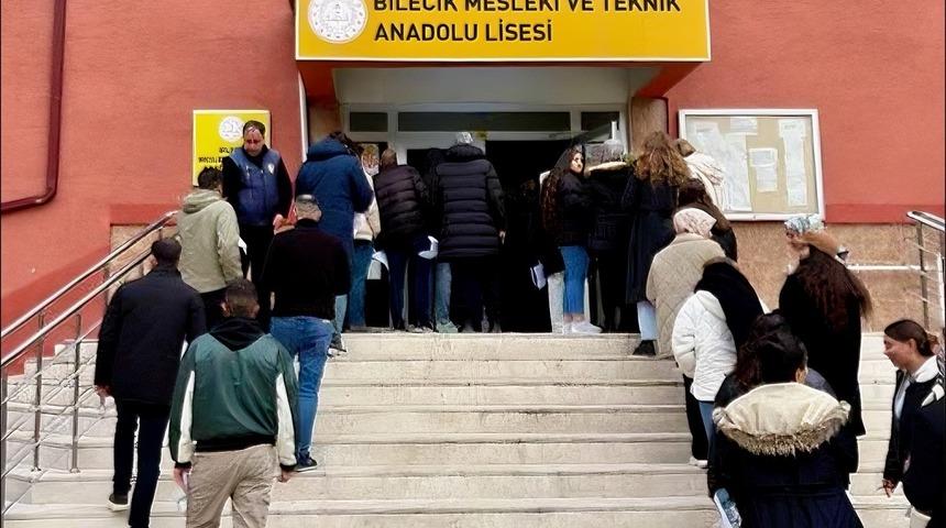 &Ouml;zel g&uuml;venlik sınavları Bilecik&rsquo;te de ger&ccedil;ekleştirildi