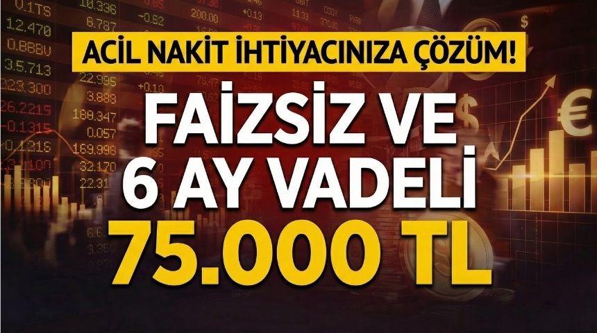 Nakit sıkışıklığına anında &ccedil;&ouml;z&uuml;m! Enpara'dan faizsiz 75.000 TL kredi