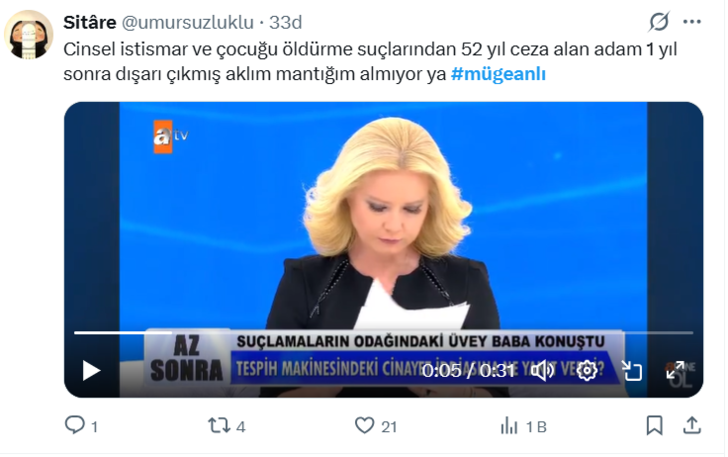 Müge Anlı'da infial yaratan olay: Ercan Yılmaz 4 yaşındaki üvey kızına tecavüz edip öldürdü mü? G1