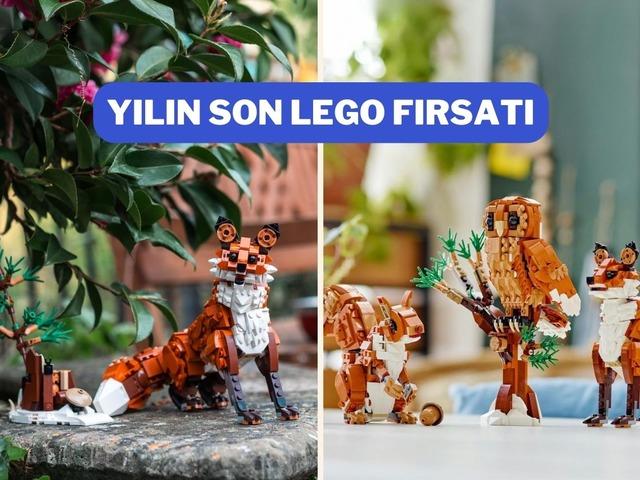 LEGO'da Yılın Son Fırsatları indirimini ka&ccedil;ırmayın!