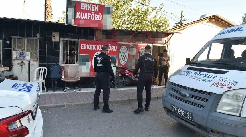 Kepez&rsquo;de berberler denetlendi