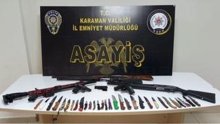 Karaman’da aranan 10 kişi tutuklandı