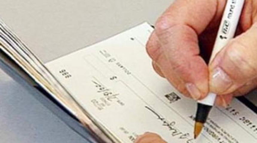 Çeklere SMS'li bilgilendirme 2 Ocak'ta