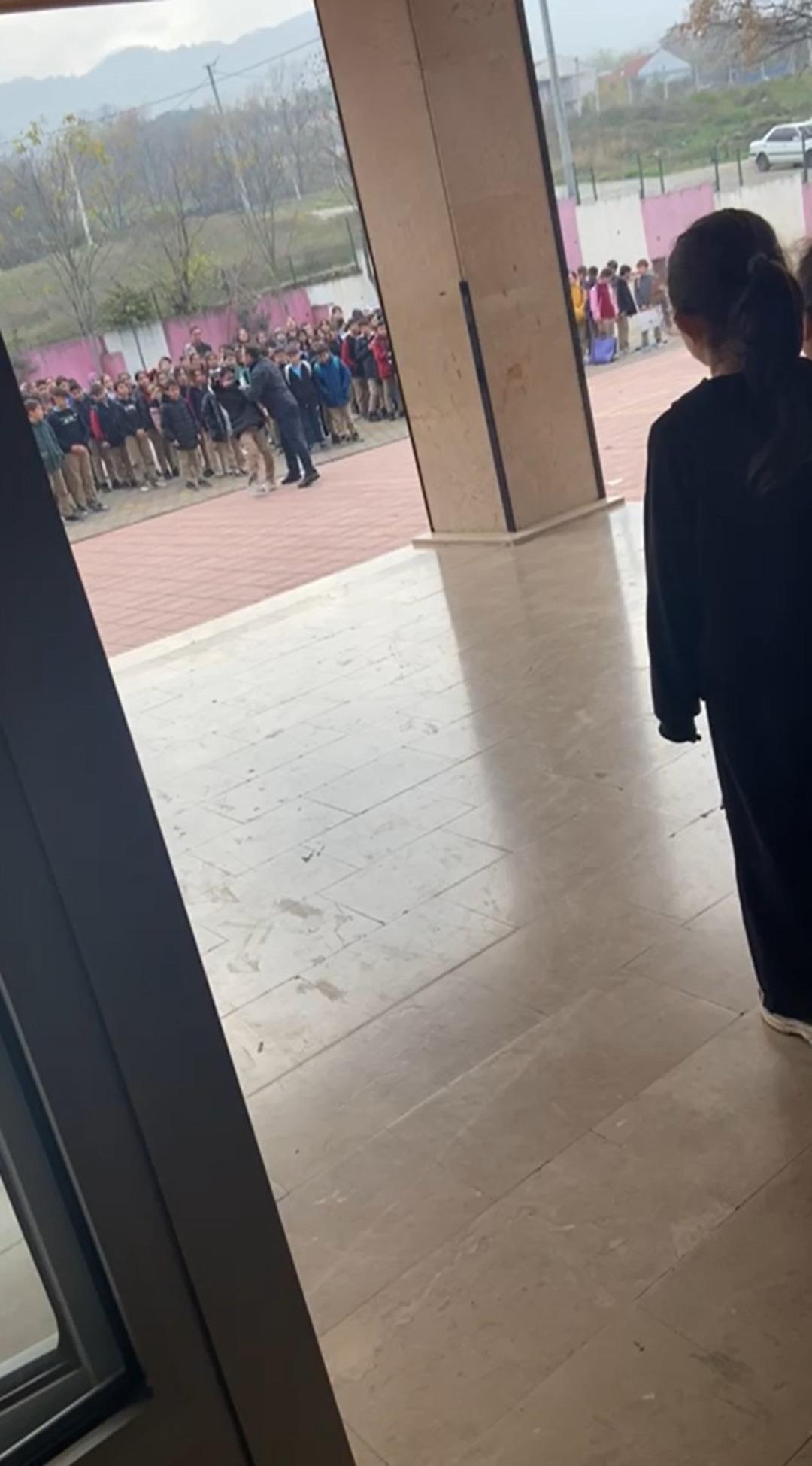 Ortaokulda müdür dehşeti: Öğrenciyi yakasından tutup yere attı! Seni buraya gömerim 3