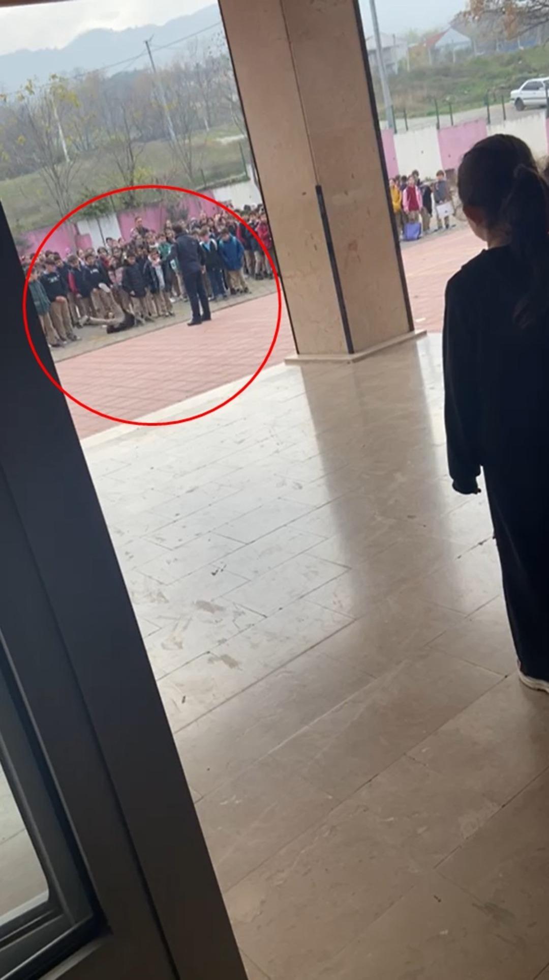 Ortaokulda müdür dehşeti: Öğrenciyi yakasından tutup yere attı! Seni buraya gömerim 2