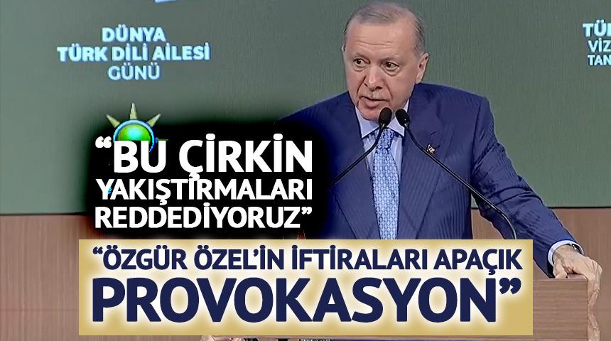 Cumhurbaşkanı Erdoğan'dan &Ouml;zg&uuml;r &Ouml;zel'e sert tepki