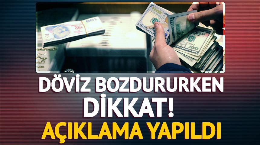 D&ouml;viz bozdururken dikkat! A&ccedil;ıklama yapıldı