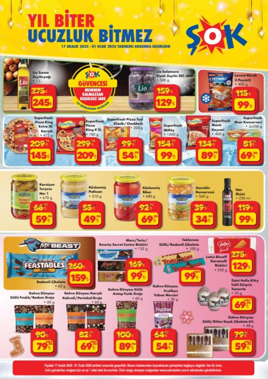 ŞOK a yılbaşı temalı ürünler geliyor! 17 Aralık2025 ŞOK aktüel katalog yayınlandı! 3