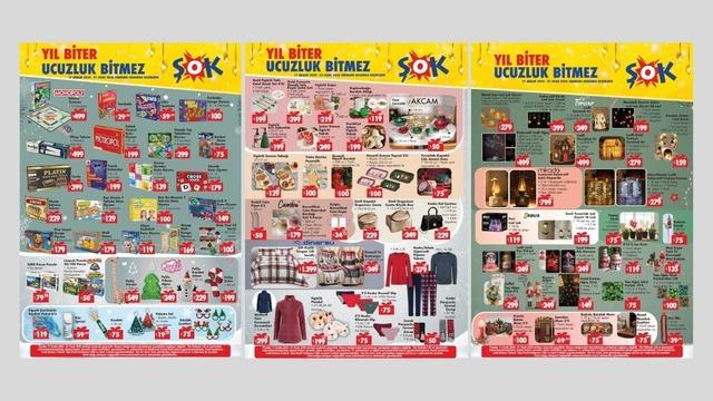 ŞOK'a yılbaşı temalı ürünler geliyor! 17 Aralık2025 ŞOK aktüel katalog yayınlandı!