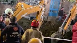 Avcılar&rsquo;da İSKİ &ccedil;alışmasında g&ouml;&ccedil;&uuml;k: 1 yaralı