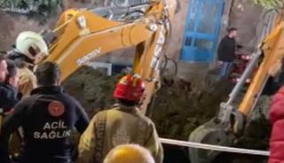 Avcılar&rsquo;da İSKİ &ccedil;alışmasında g&ouml;&ccedil;&uuml;k: 1 yaralı