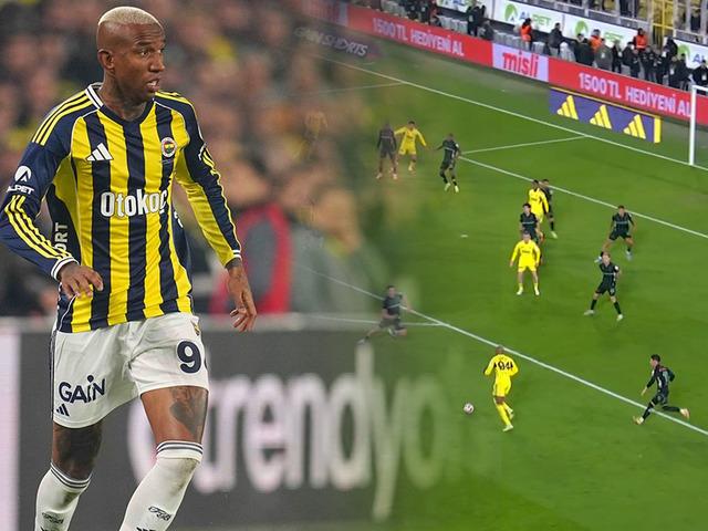 Talisca'nın f&uuml;zesi Konyaspor'u yıktı! Brezilyalı bu sezon samba yapıyor