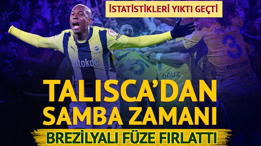 Talisca'nın f&uuml;zesi Konyaspor'u yıktı! Brezilyalı bu sezon samba yapıyor