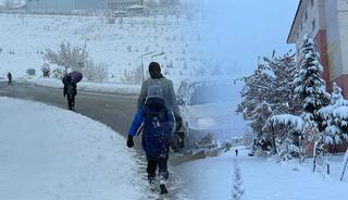 Bir kent beyaza b&uuml;r&uuml;nd&uuml;: U&ccedil;aklar inemedi!