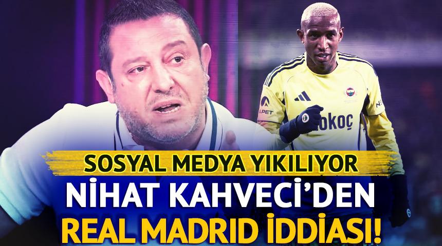 Nihat Kahveci'den tarihi itiraf! "O son vuruş bende olsaydı Real Madrid'de oynardım!"