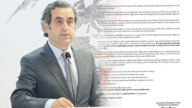 Siyaset sahnesinde yeni parti doğuyor