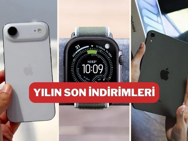 Yılın Son Fırsatları'nda fiyatı d&uuml;şen Apple &uuml;r&uuml;nleri burada!