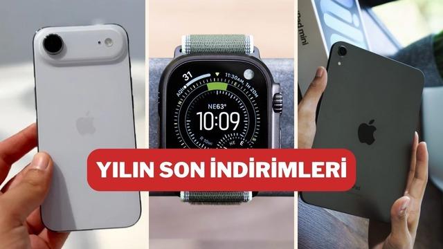 Apple indirimleri yenilendi! Yılın Son Fırsatları'nda fiyatı düşen ürün kategorileri burada