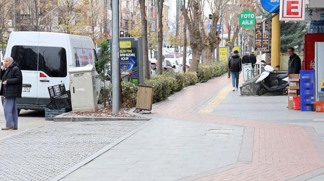 Kırşehir’de soğuk hava tarihi çarşıları sessizliğe bürüdü 3